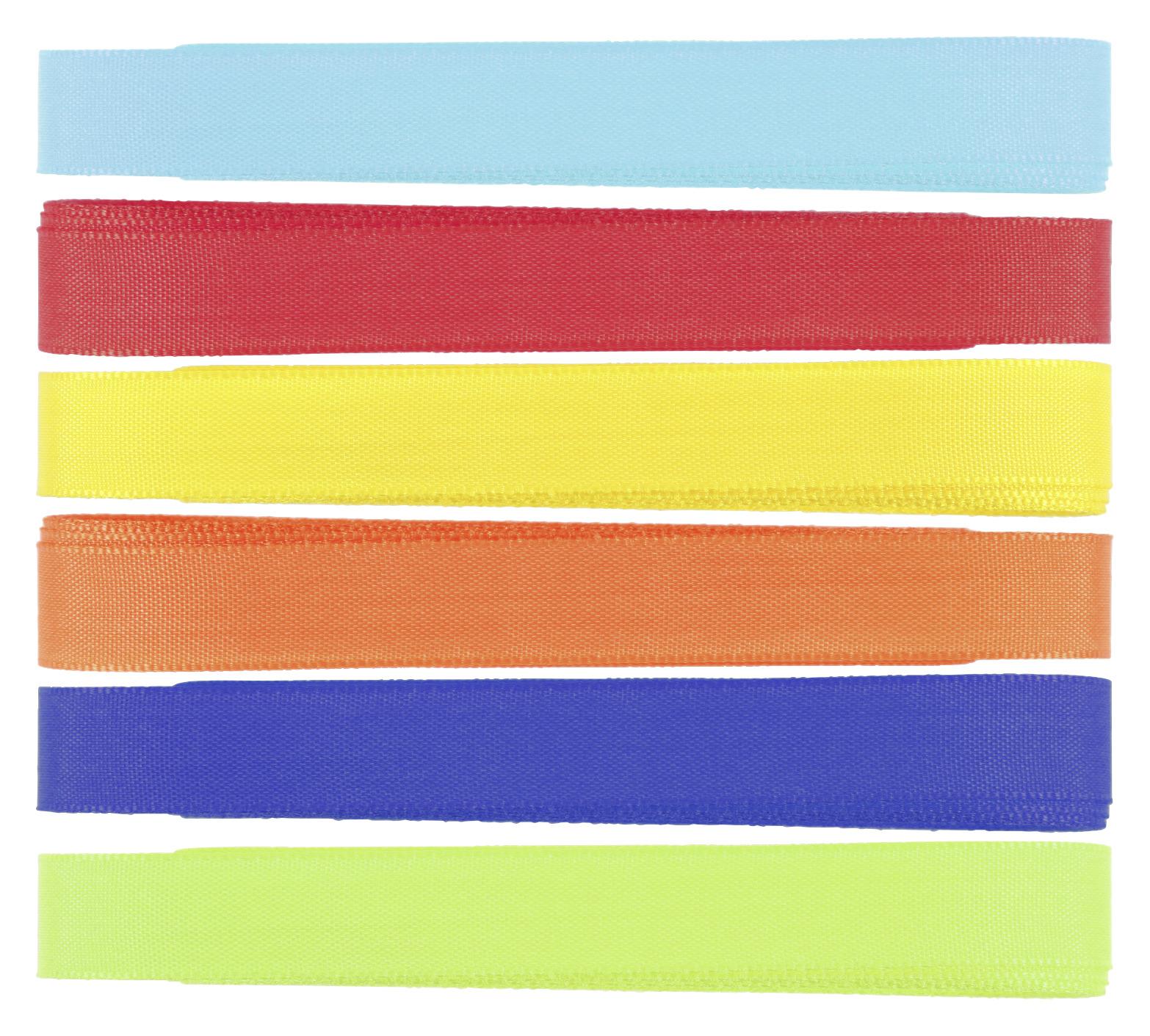 Ajándékcsomagoló Szalag Europa - sötétkék/világoskék, textil (1,5/300cm)