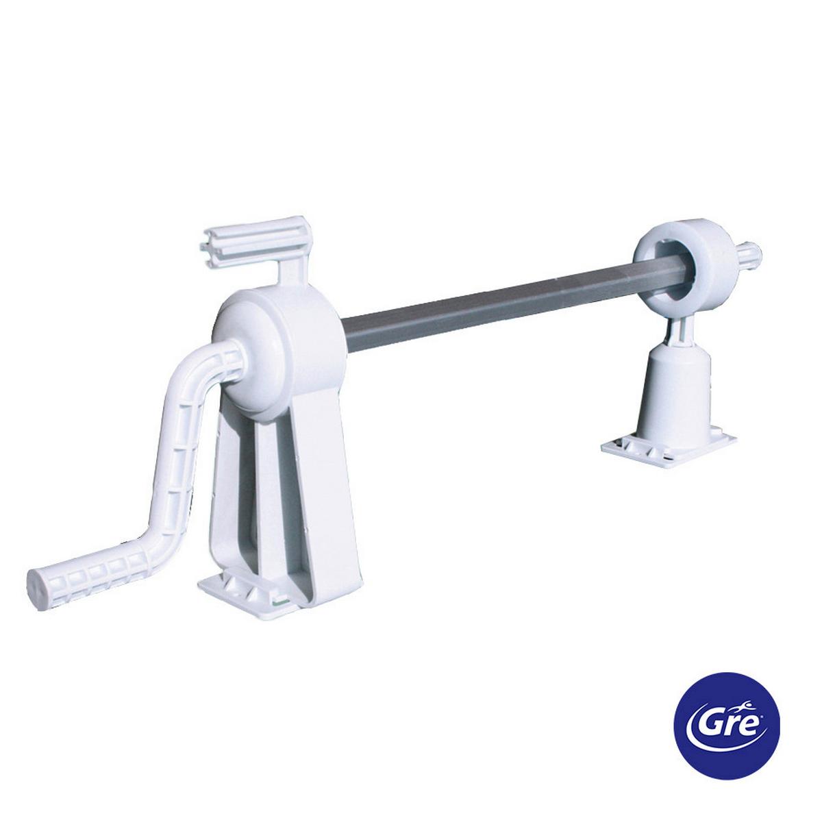 Schutzplane Planenaufroller - Alufarben, KONVENTIONELL, Metall (600cm) - Gre