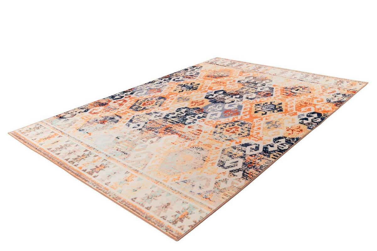 Flachwebteppich Beige Saphira 200 cm - Beige, KONVENTIONELL, Textil (200ml) - Kayoom