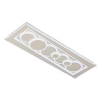 Led-wandleuchte 21413 Ratio - Weiß, Design, Metall (30/90cm) - Fischer & Honsel