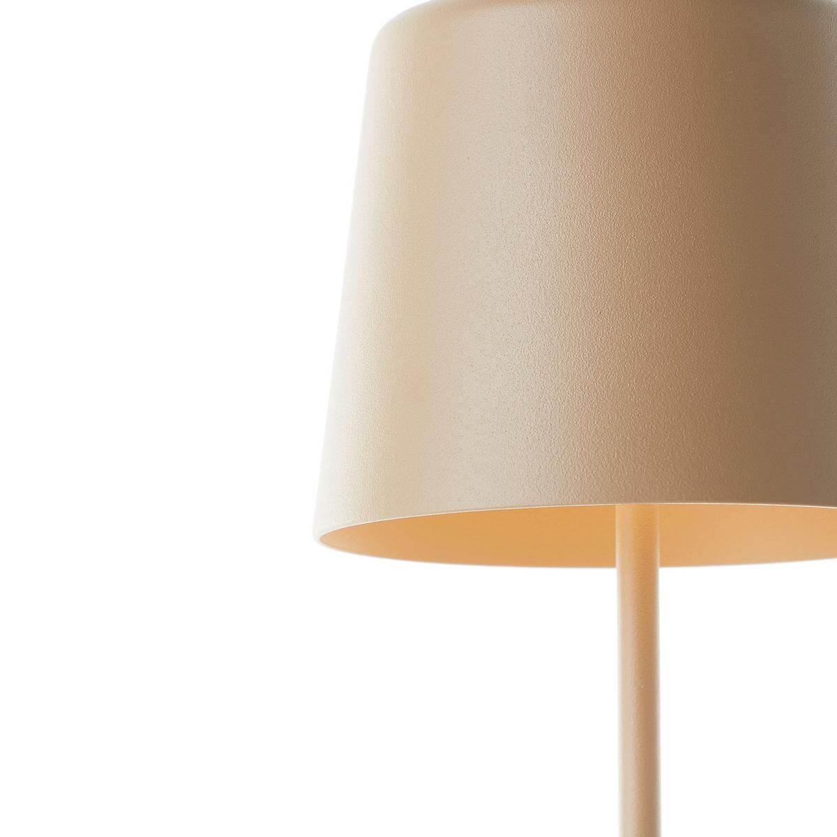 Akku-tischleuchte G90939/18 Kaami - Cappuccino, Basics, Kunststoff/Metall (10/37cm)