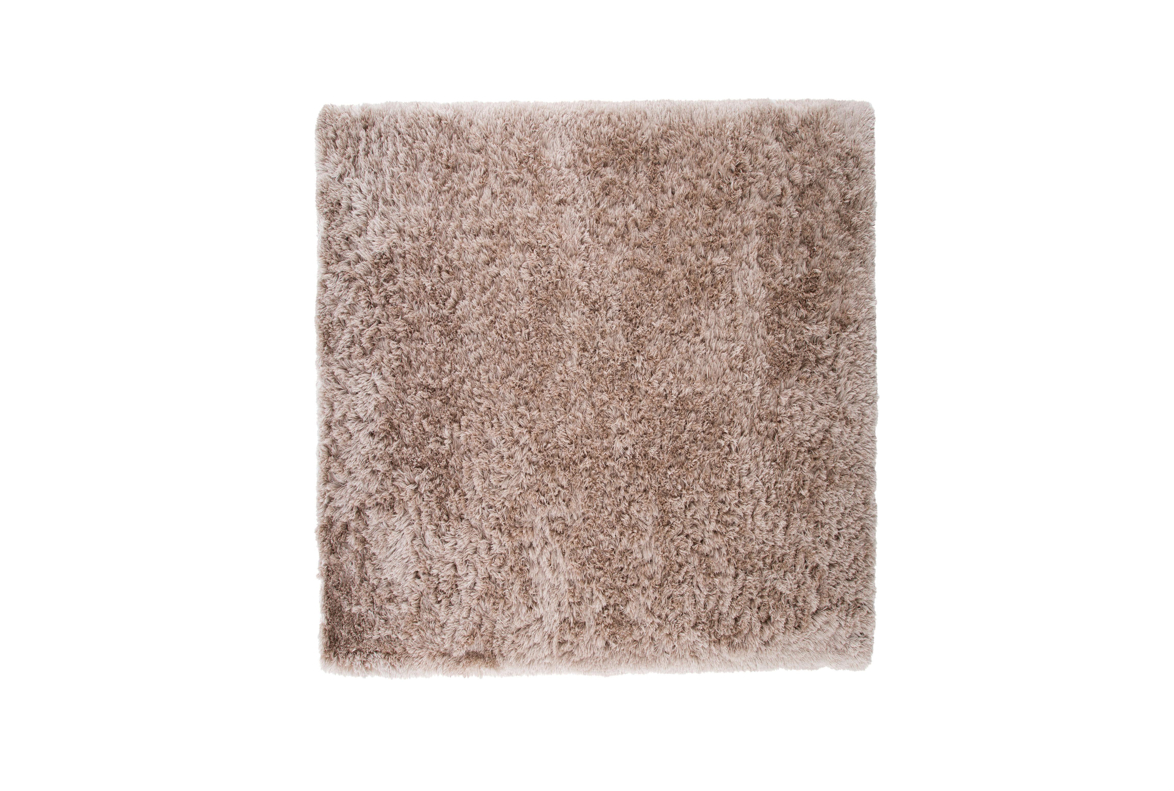 Hochflorteppich Beige Grace 300x300 Cm - Beige, LIFESTYLE, Textil (300/300cm) - P & B