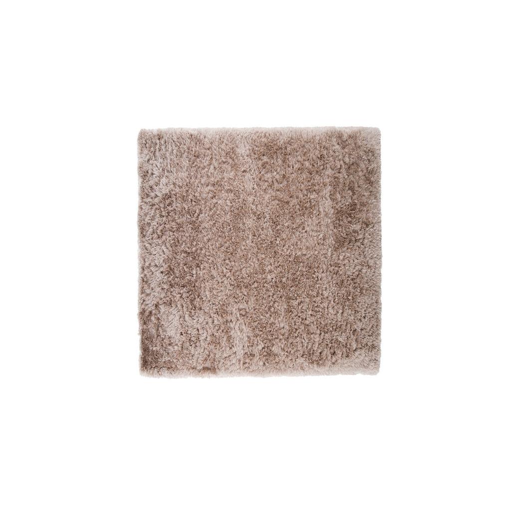 Hochflorteppich Beige Grace 300x300 cm