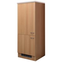 Geräteumbauschrank Nano Buchefarben B: 60 Cm - Beige/Buchefarben, KONVENTIONELL, Holzwerkstoff (60/160,6/60cm) - FlexWell