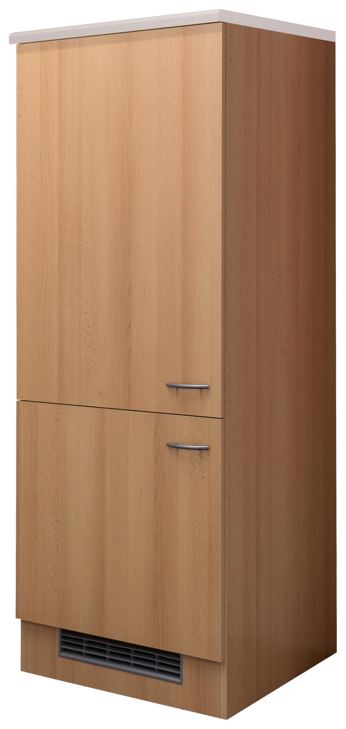 Geräteumbauschrank Nano Buchefarben B: 60 Cm - Beige/Buchefarben, KONVENTIONELL, Holzwerkstoff (60/160,6/60cm) - FlexWell