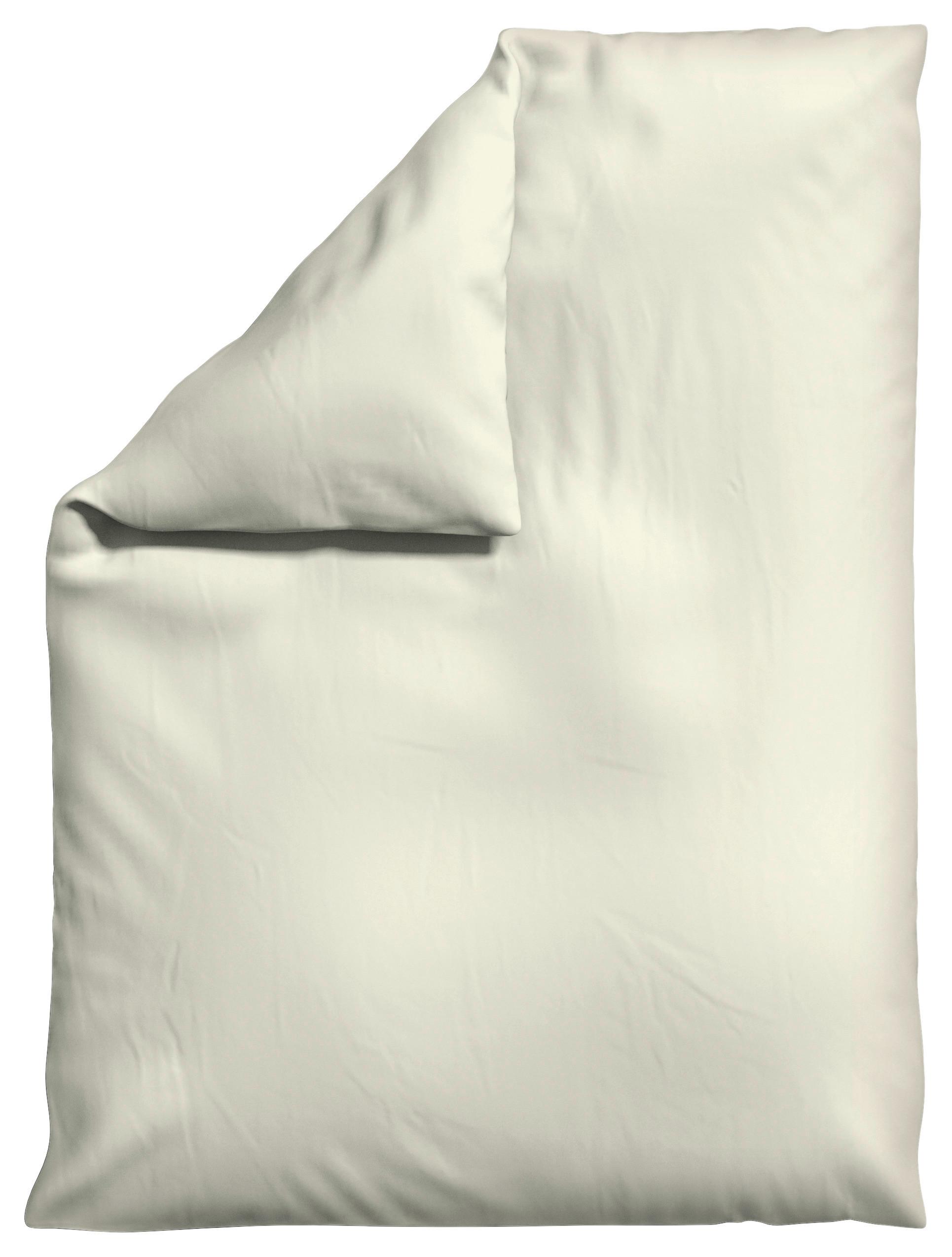 BETTDECKENBEZUG KNITTED JERSEY - Hellgelb, Basics, Textil (155/220cm) - Schlafgut