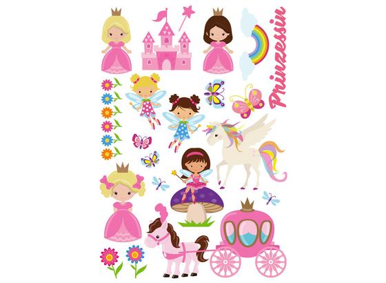Ozdobné Nálepky Princezna - lila/svetlomodrá, plast (50/70/0,35cm) Ozdobné Nálepky Princezna - lila/svetlomodrá, plast (50/70/0,35cm)