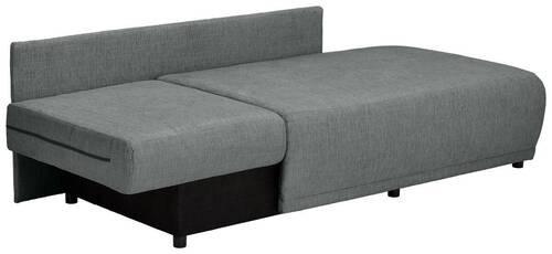 Chaiselongue Nello - Schwarz/Grau, KONVENTIONELL, Textil (93/73/171cm) - MID.YOU