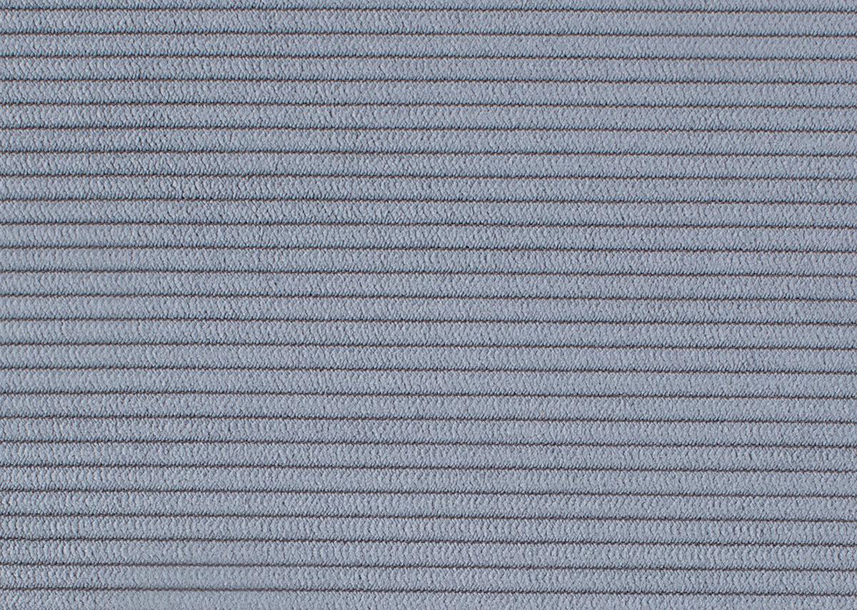 Ecksofa Erno Graublau S: 262 cm - Graublau/Schwarz, Design, Textil (262/183cm) - MID.YOU