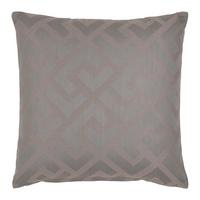 DEKORAČNÝ VANKÚŠ MÄANDER - sivohnedá, Romantik / Landhaus, textil (45cm) - Mömax