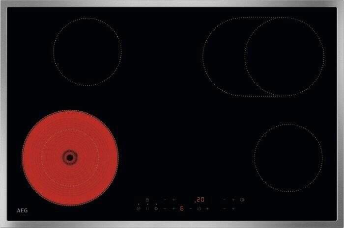 Glaskeramikkochfeld Nrn84a06xb - Design (80cm) - AEG
