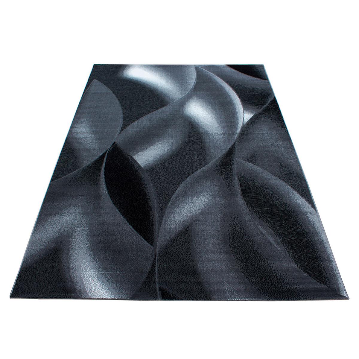 Webteppich Schwarz Plus 240x340 cm - Schwarz, Basics, Textil (240/340cm) - Novel