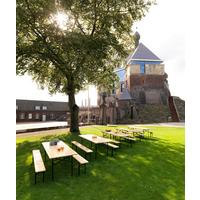 GARTEN-BARTISCH BIERTISCH 220X70X78CM (BXTXH) - Fichtefarben/Grün, Basics, Holz/Metall (220/78/70cm) - Gardenson