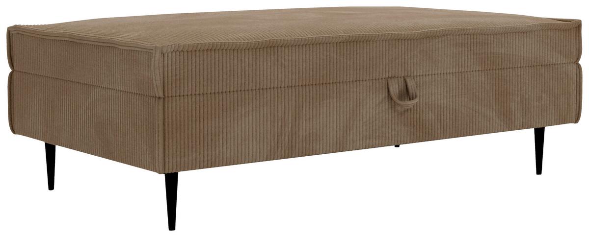 Ranger Hellbraun B: 135 Cm - Hellbraun/Schwarz, Design, Textil (135/45/75cm) - Livetastic