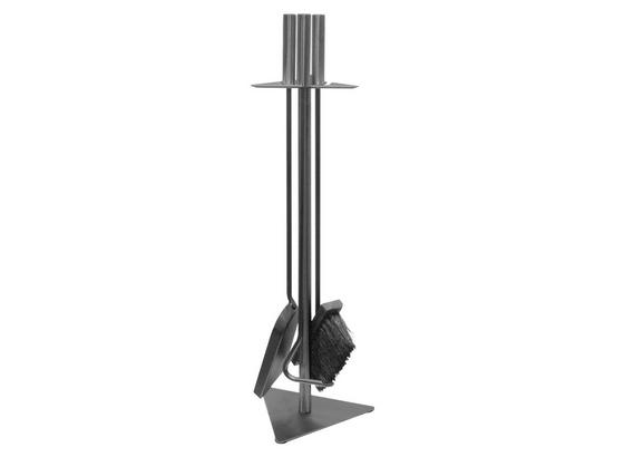 Kaminbesteck Gustav 4-tlg. - Silberfarben, ROMANTIK / LANDHAUS, Metall (60cm) Kaminbesteck Gustav 4-tlg. - Silberfarben, ROMANTIK / LANDHAUS, Metall (60cm)