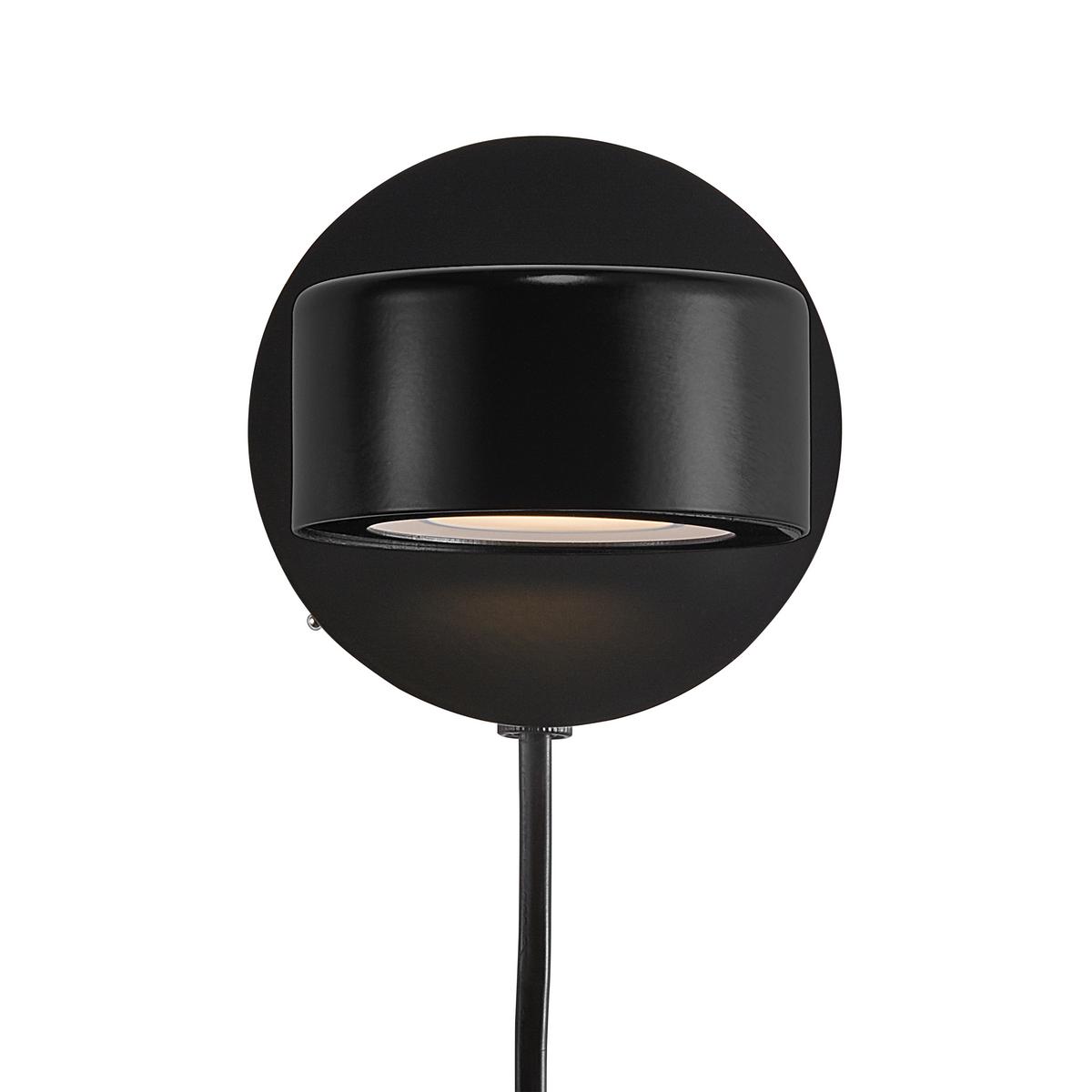 Wandleuchte Clyde Schwarz D: 10 cm - Schwarz, Design, Metall (10/10cm) - Nordlux
