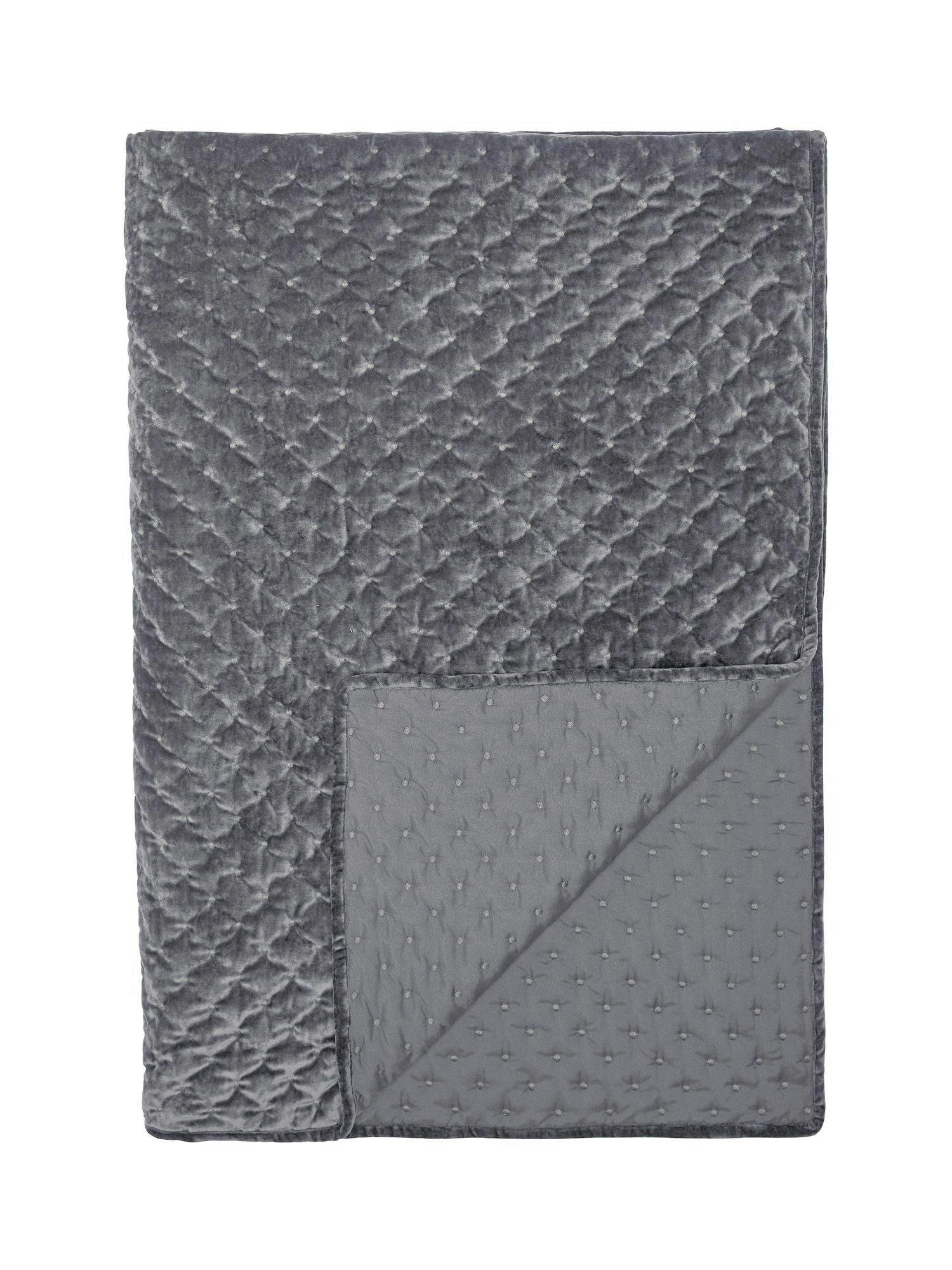 DENNÁ PRIKRÝVKA CIA - sivá, Basics, textil (180/260cm) - Svanefors