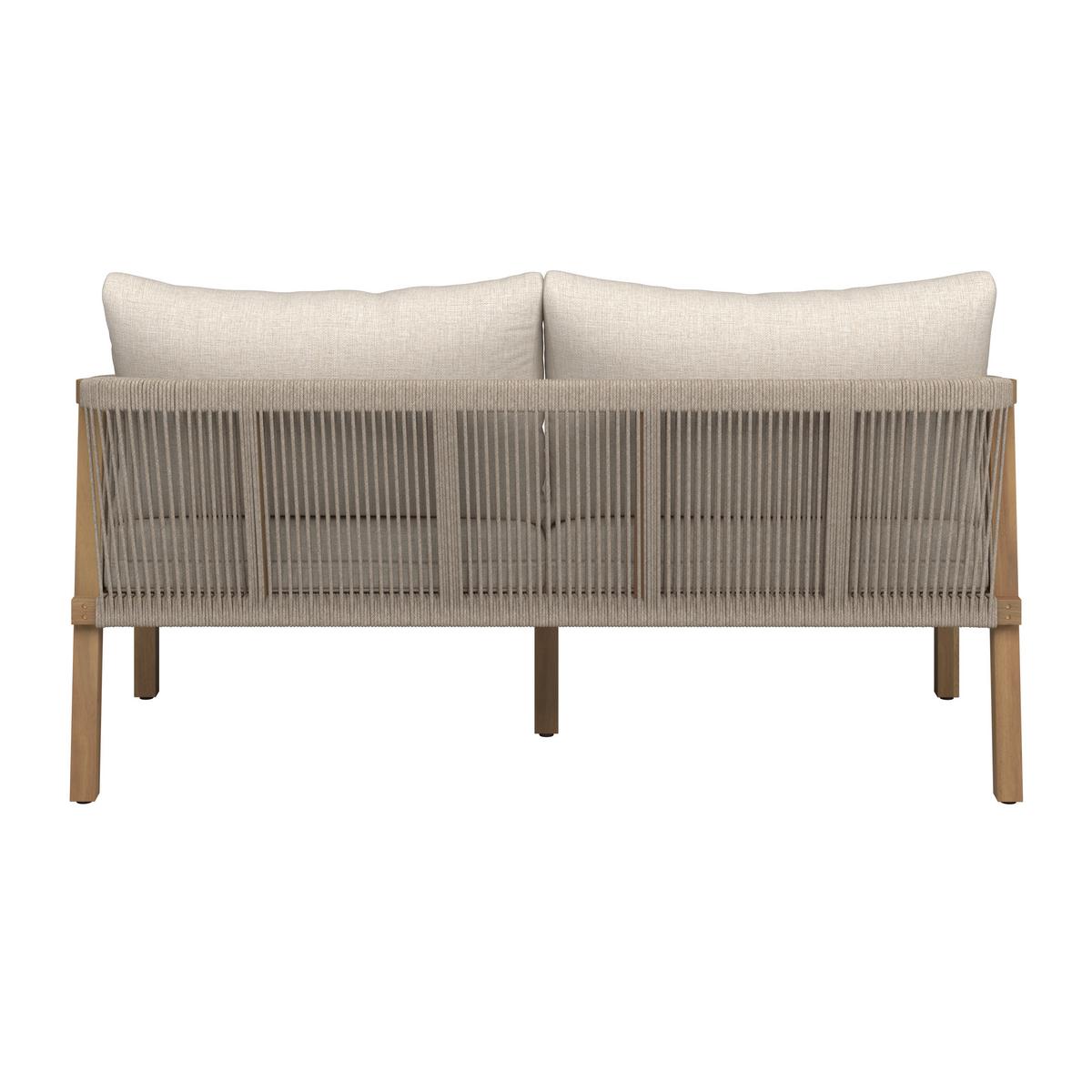 Loungegarnitur Talinn - Akaziefarben, MODERN, Holz (100/65/36cm) - Beldano