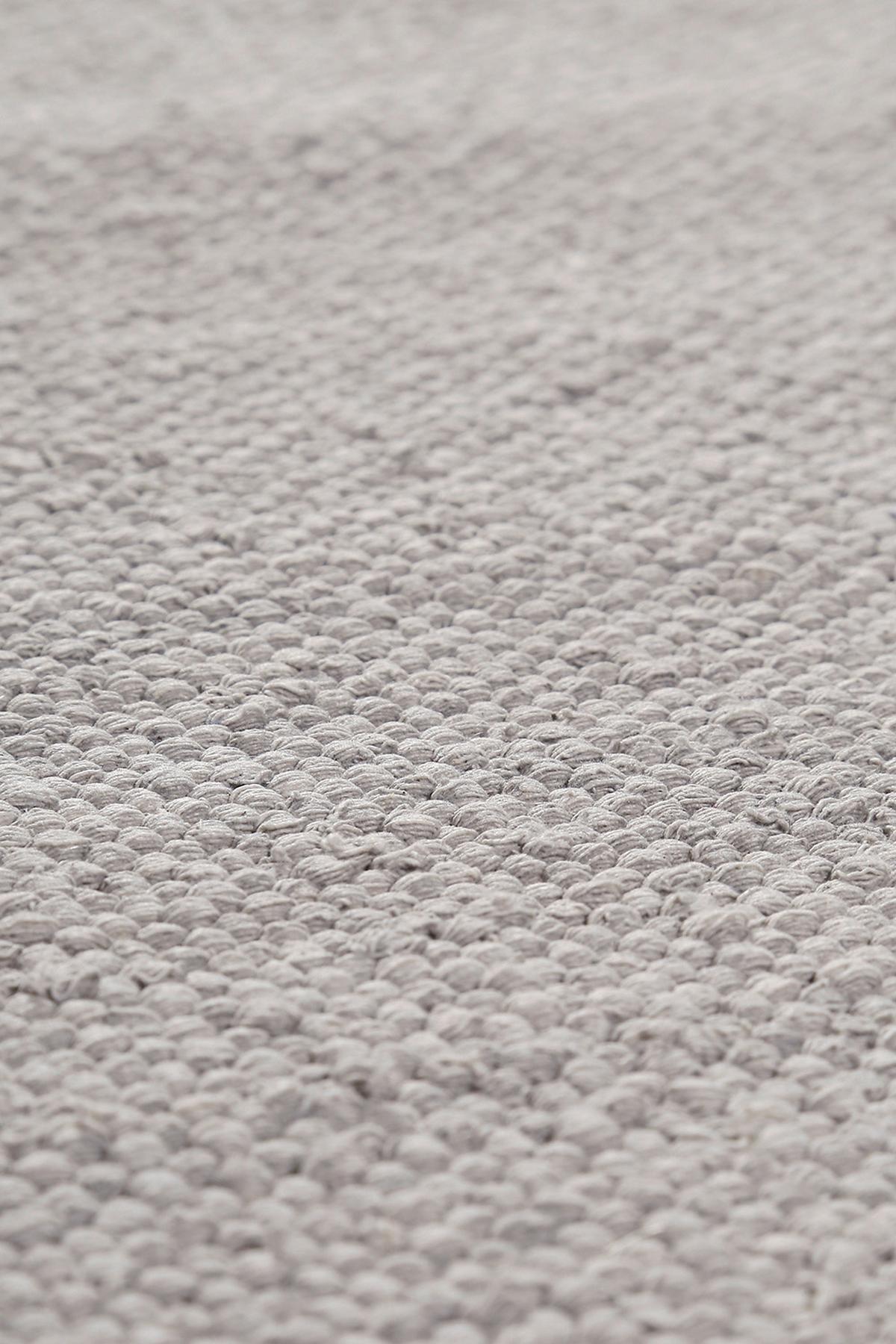 Handwebteppich Silber Baumwoll Rainbow Kelim 130x190 - Silberfarben, KONVENTIONELL, Textil (130/190cm) - Esprit