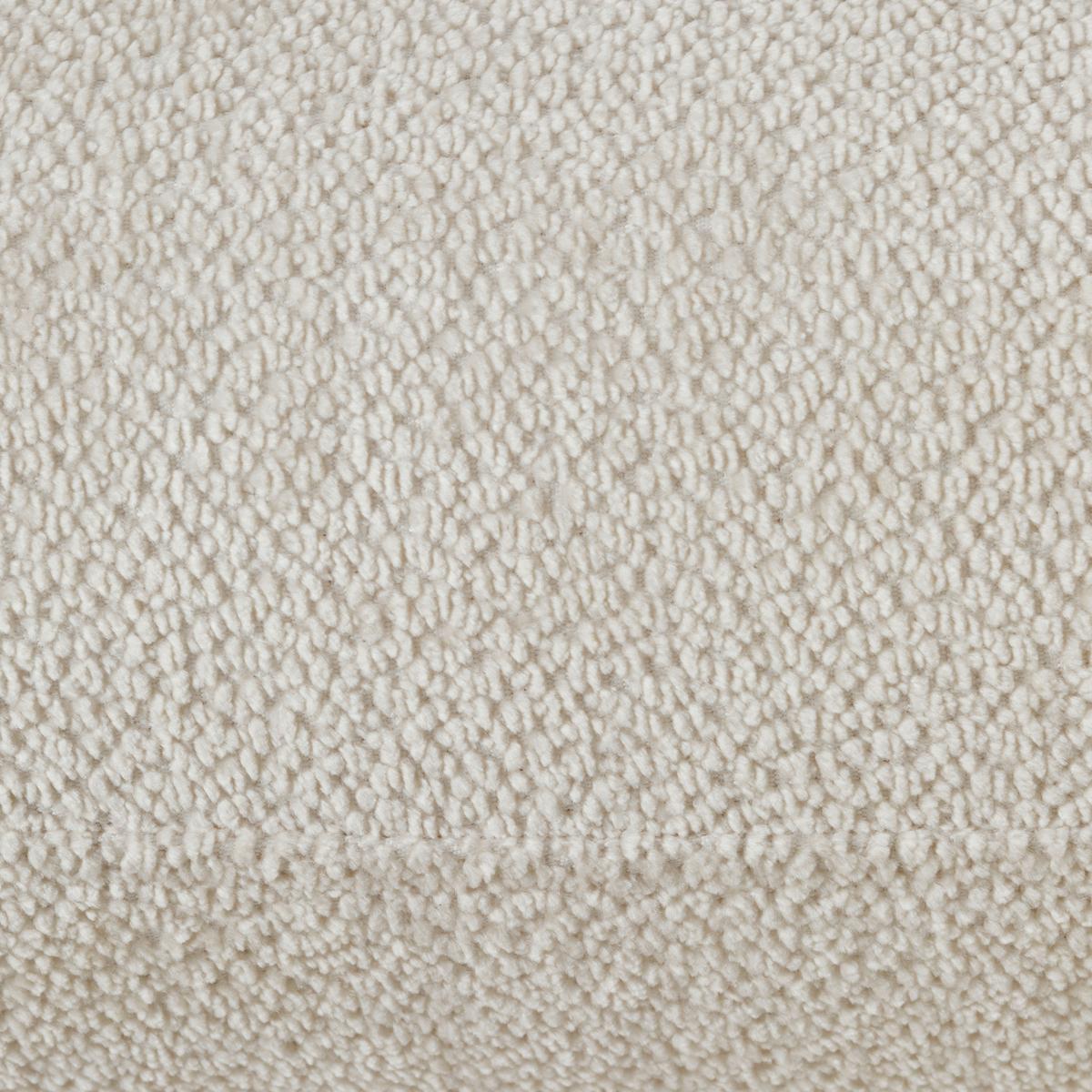 Rohová sedačka AXEL, pravá, krémová žinylka - černá/krémová, Moderní, kov/textil (291/250cm) - Mömax