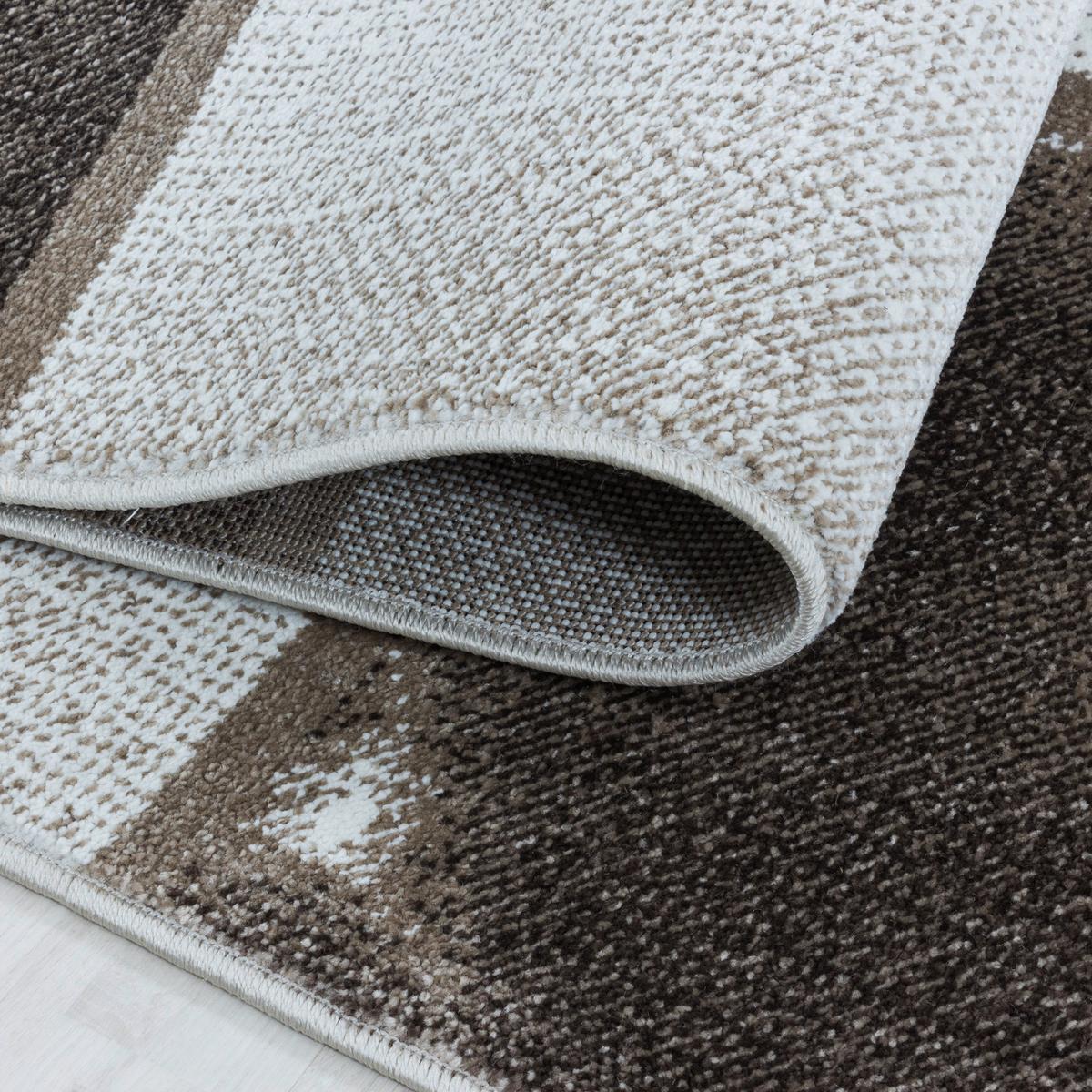 Webteppich Braun/Grau Naturfaser Ottawa 120x170 cm - Braun, Design, Textil (120/170cm)