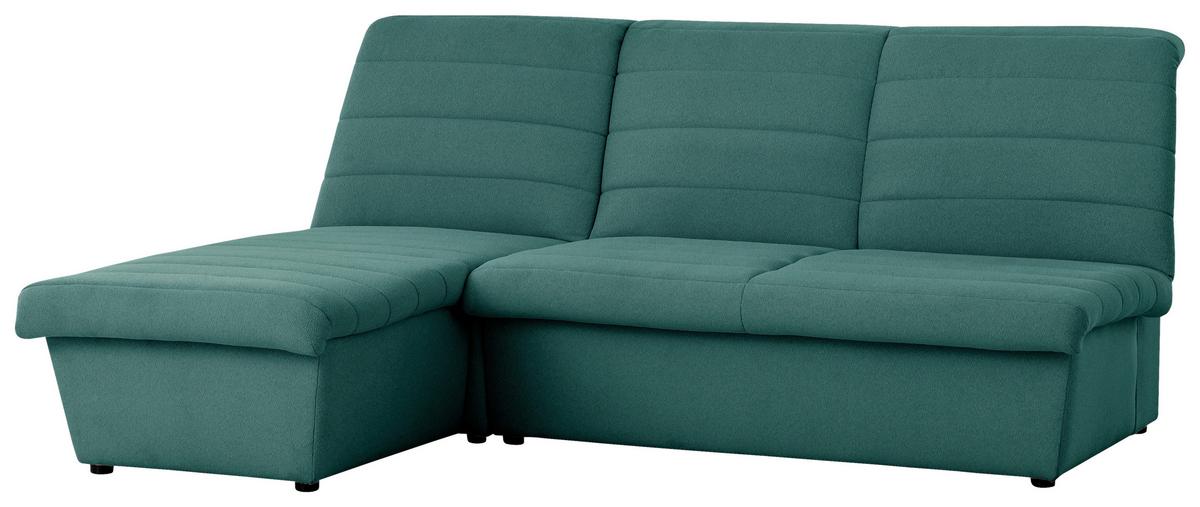 Ecksofa Looks Viii Grün - Schwarz/Grün, Design, Textil (168/214cm) - LOOKS by W.Joop