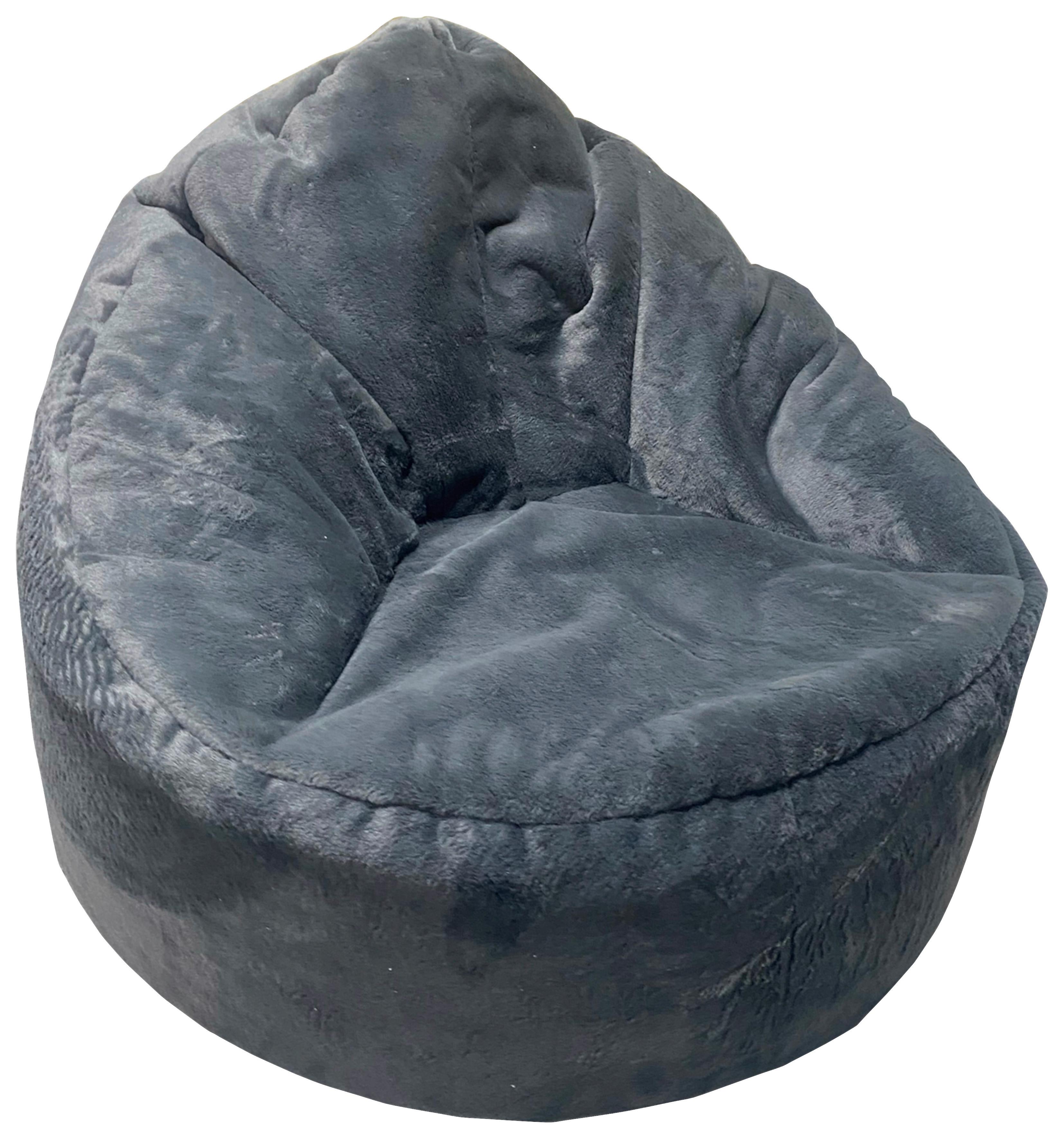 Sedací vak VERRETO, svetlě šedá, max. 90 kg - světle šedá, Moderní, textil (105/80/105cm) - Mömax