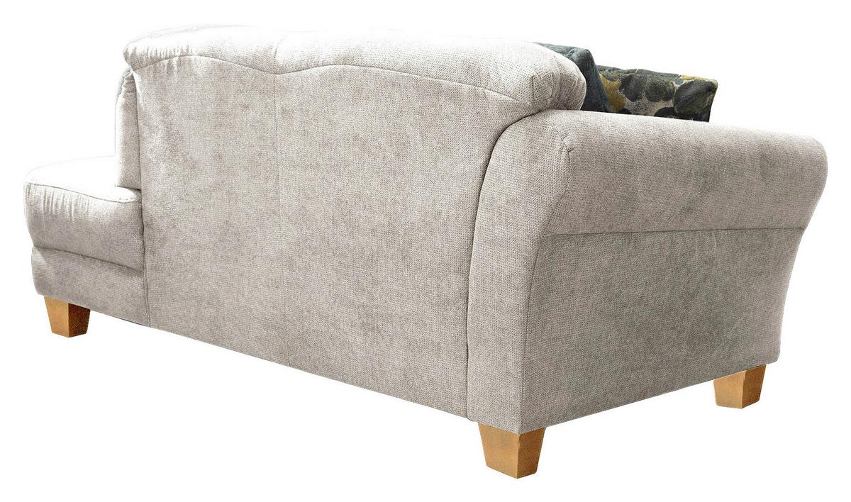 Récamiere Gotland V, Creme B: 194 cm - Creme/Naturfarben, KONVENTIONELL, Textil (194/84/91cm) - Sit & More