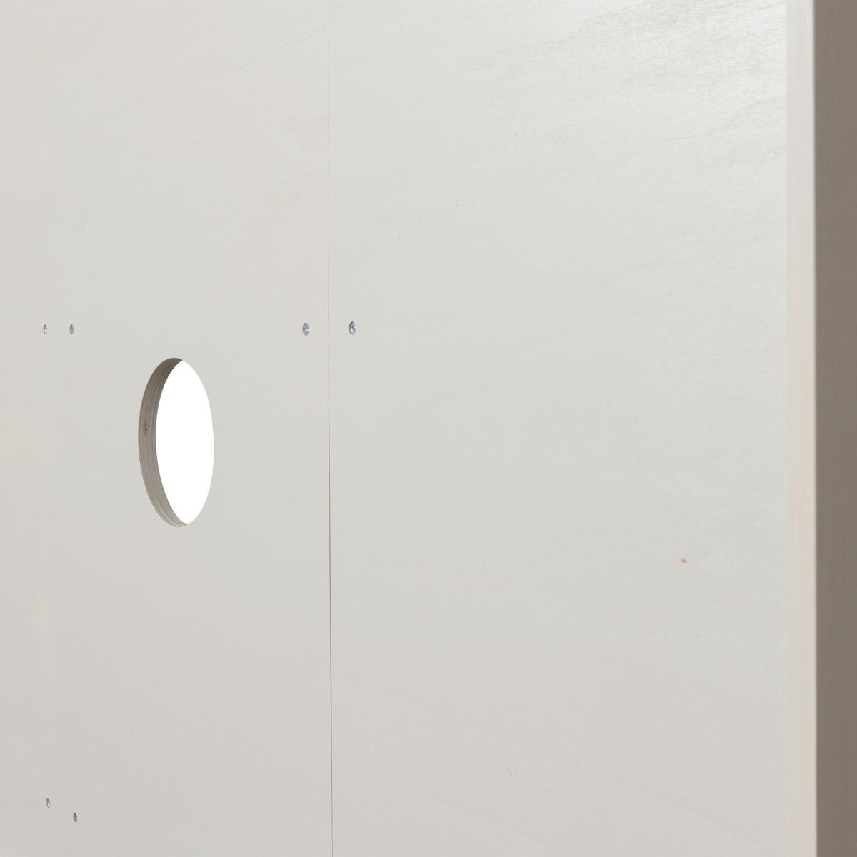 WOHNWAND Meggy Grau B: 160cm - Grau, Design, Holz (160/215/40cm) - Livetastic