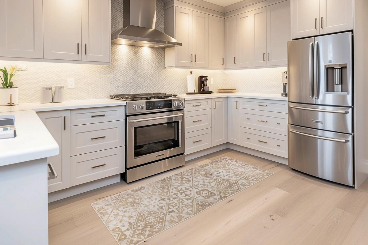 Flachwebteppich Beige, BxL: ca. 60x180 cm - Beige, Basics, Textil (60/180cm) - Kayoom