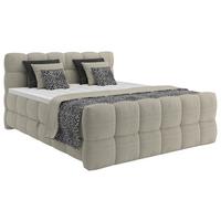 ZIERKISSENSET inkl. Tagesdecke champagner - Champagner, Trend, Textil - Sembella