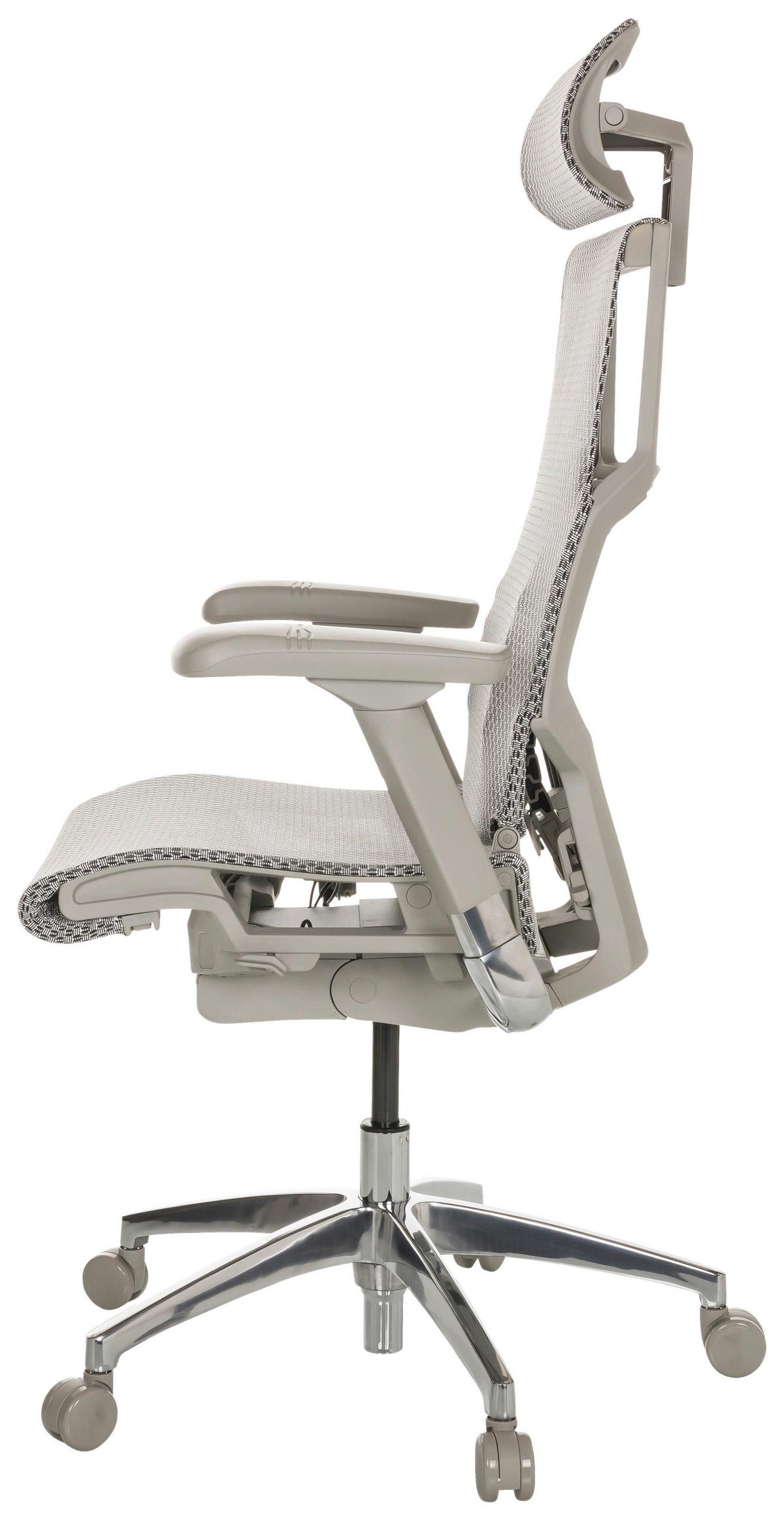 Drehstuhl Dynafit Ii G - Hellgrau/Alufarben, Basics, Kunststoff/Textil (67/119-135/60cm) - MID.YOU