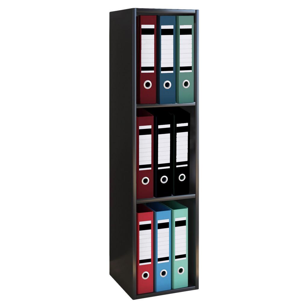 Aktenregal Offas Schwarz B 34 cm