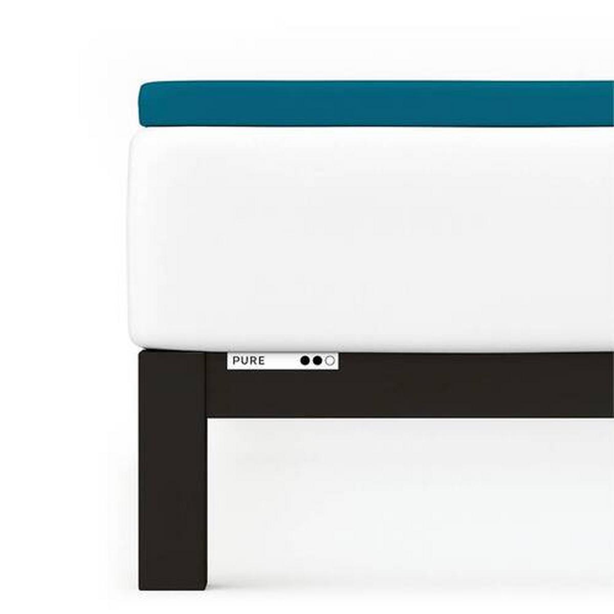 Topper-spannleintuch Pure Topper - Petrol, Basics, Textil (180-200/200-220cm) - Schlafgut