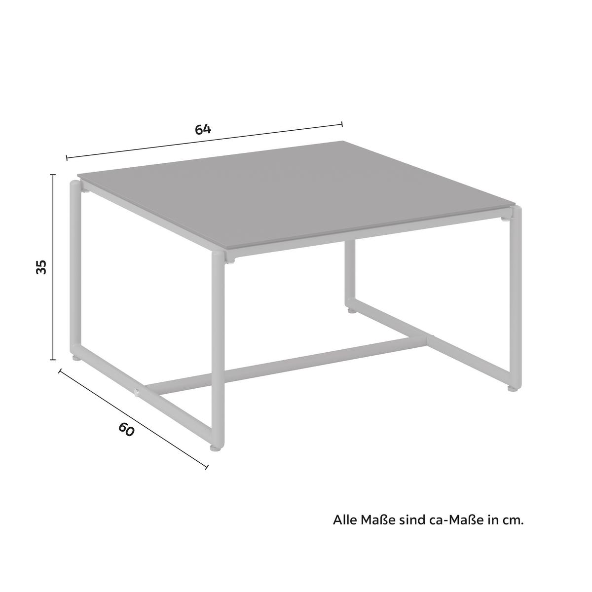 SADA NA BALKON LINO - tmavě šedá/vícebarevná, Moderní, kov/textil - Bessagi Garden