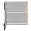 Hängeschrank Shadow B: 50cm Basaltgrau + Glas - Eichefarben/Grau, MODERN, Glas/Holzwerkstoff (50/54/32cm) Hängeschrank Shadow B: 50cm Basaltgrau + Glas - Eichefarben/Grau, MODERN, Glas/Holzwerkstoff (50/54/32cm)