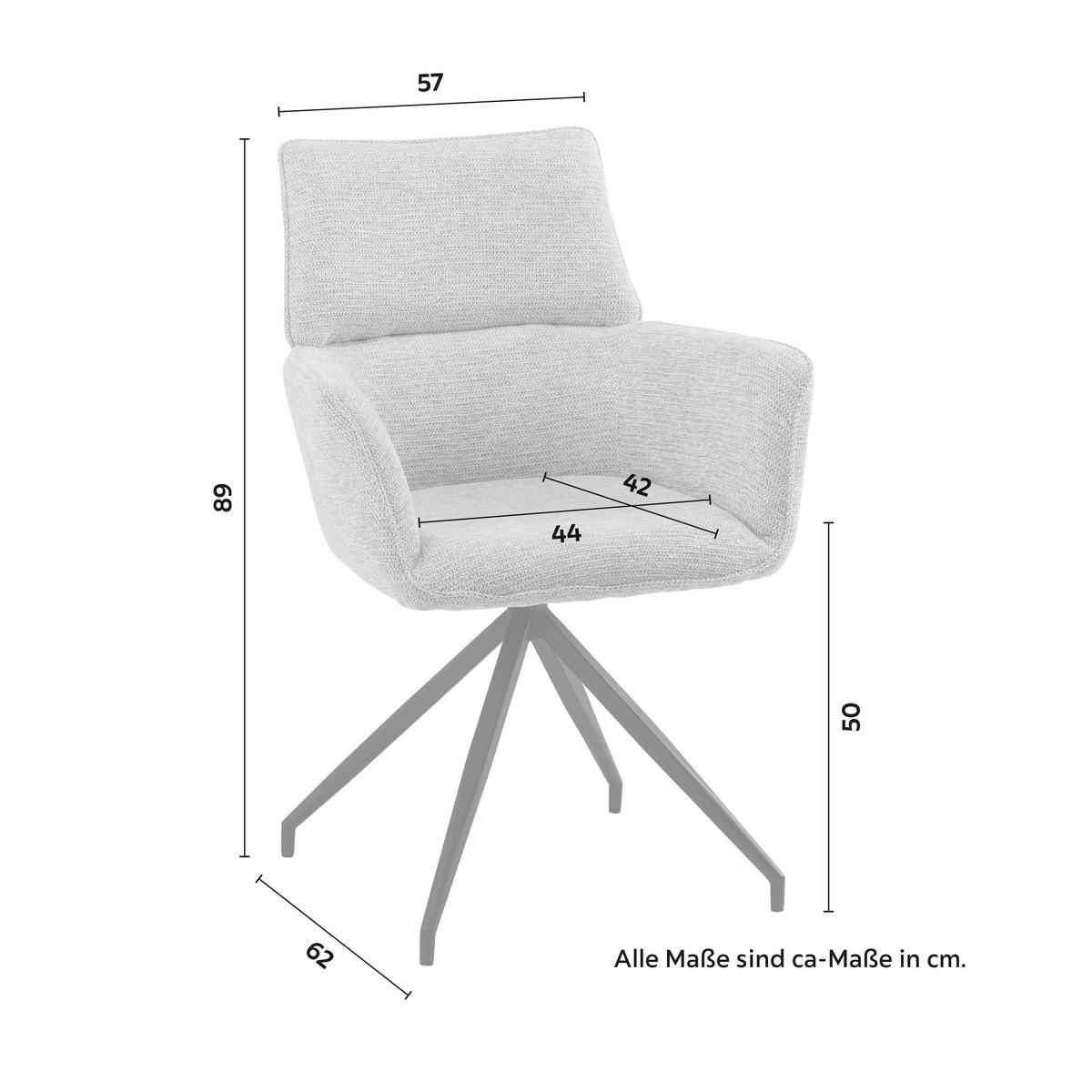 Stolička PAOLO sivá - čierna/sivá, Modern, kov/drevo (57/89/62cm) - Bessagi Home