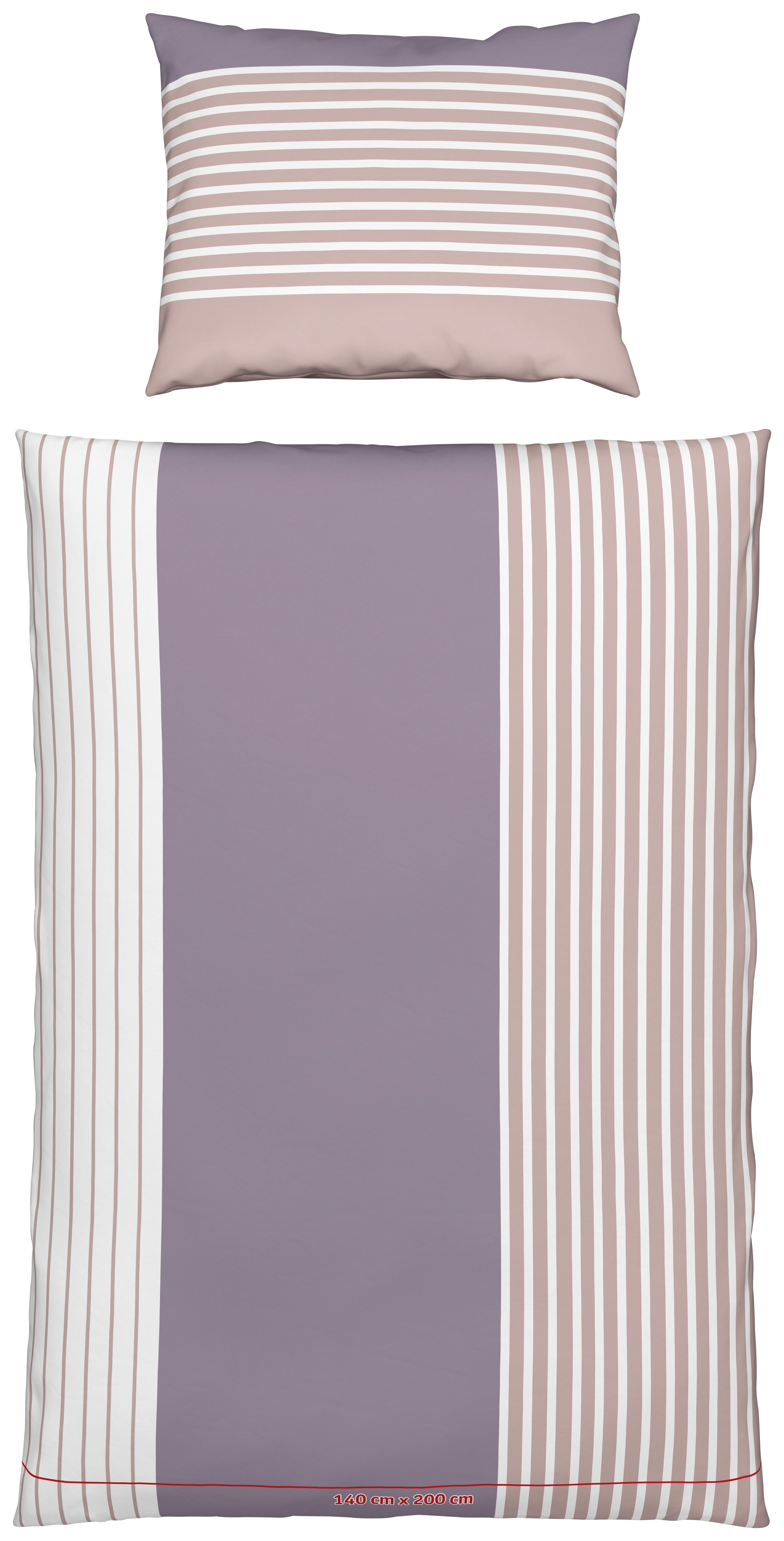 Ágyneműhuzat-garnitúra Ilka - Bogyó, modern, Textil (140/200cm) - Luca Bessoni