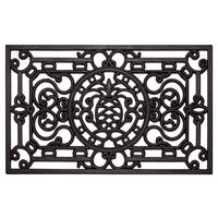 Fußmatte Mix Mats Eisenpineapple 45x75 - Schwarz, Basics, Kunststoff (45/75cm) - Hanse Home