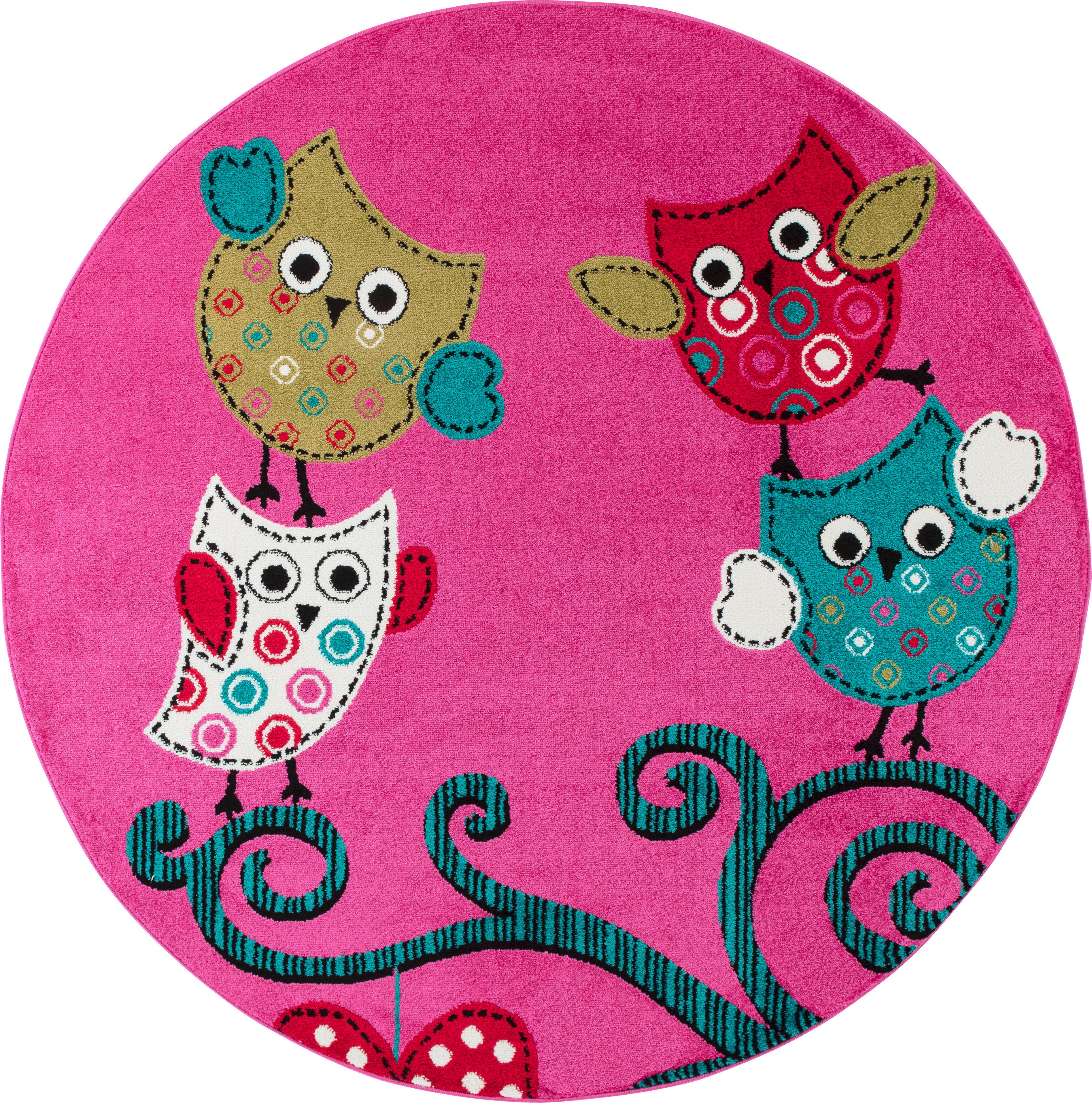 Kinderteppich Kids - Violett, Trend, Textil (160/160cm) - Ben'n'jen