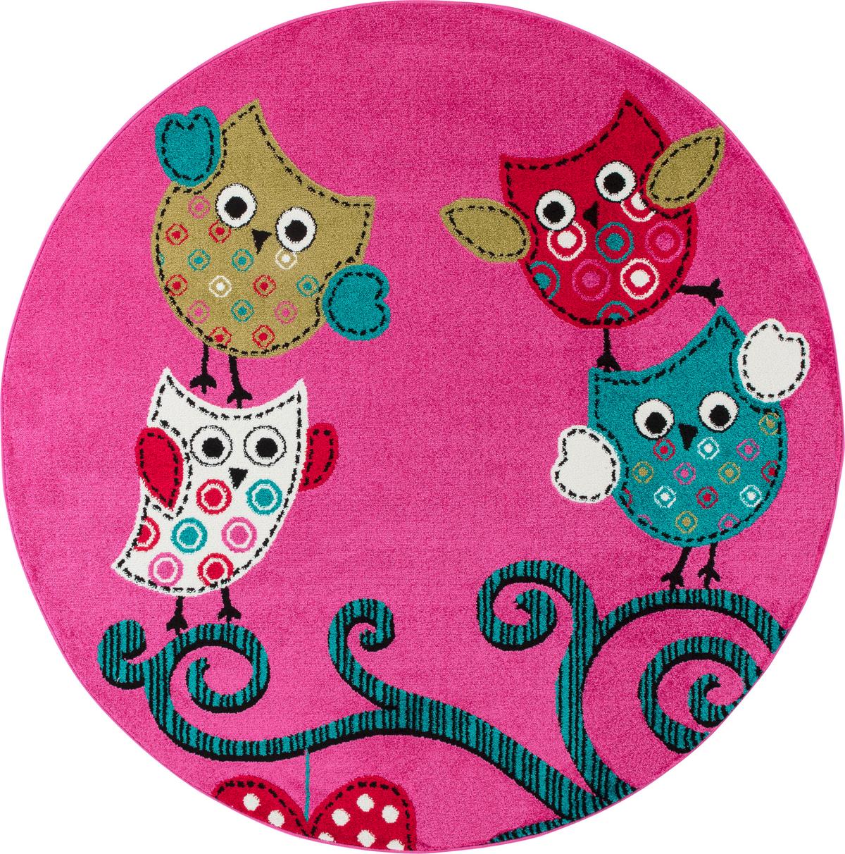 Kinderteppich Kids - Violett, Trend, Textil (120/120cm) - Ben'n'jen