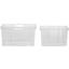 Uskladňovací Box Lukas - transparentné, plast (43.2/23.3/35.2cm) Uskladňovací Box Lukas - transparentné, plast (43.2/23.3/35.2cm)