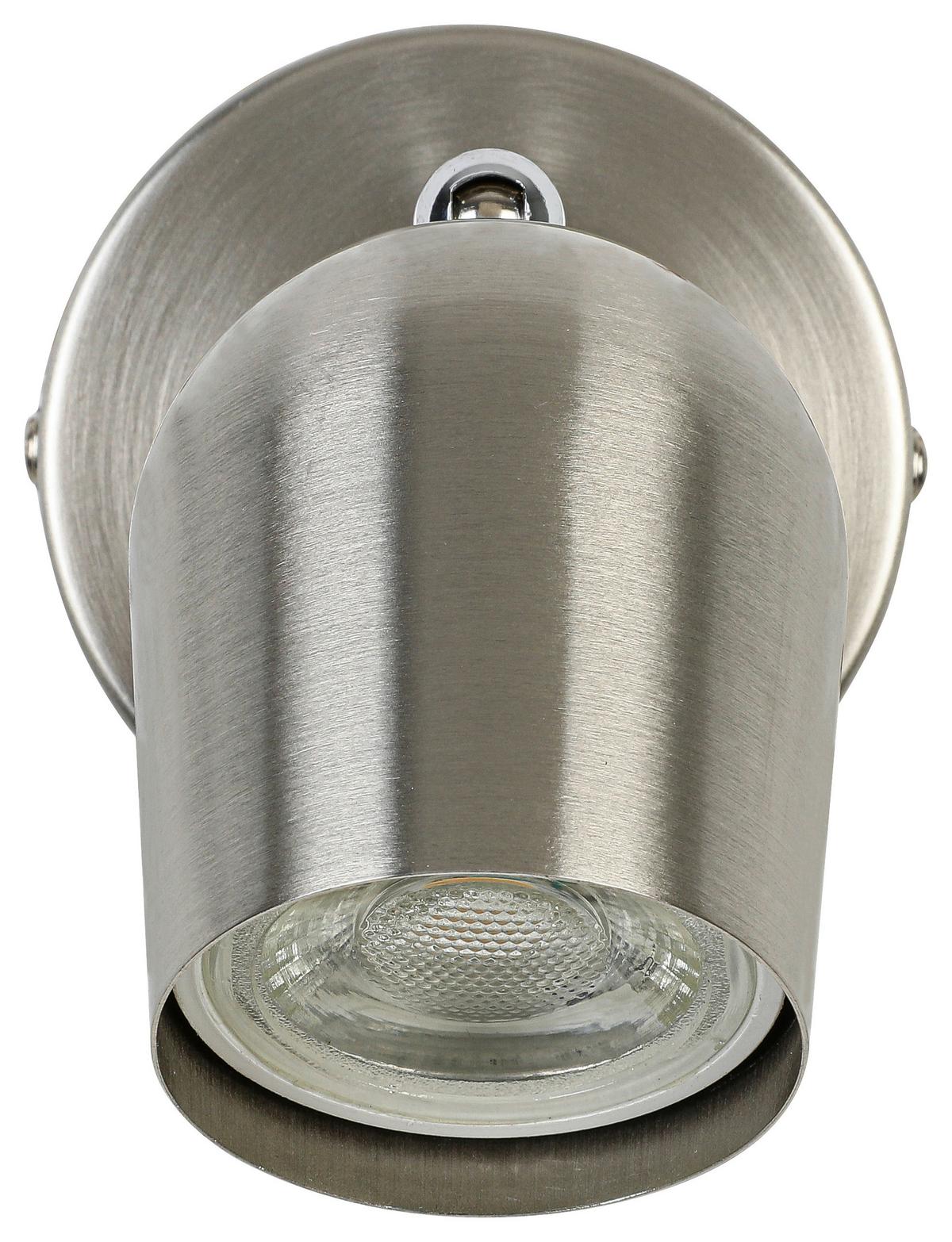 BODOVÉ SVÍTIDLO ERNESTINE - barvy chromu/barvy niklu, Romantický / Rustikální, kov/plast (14/8/7,5cm) - Mömax