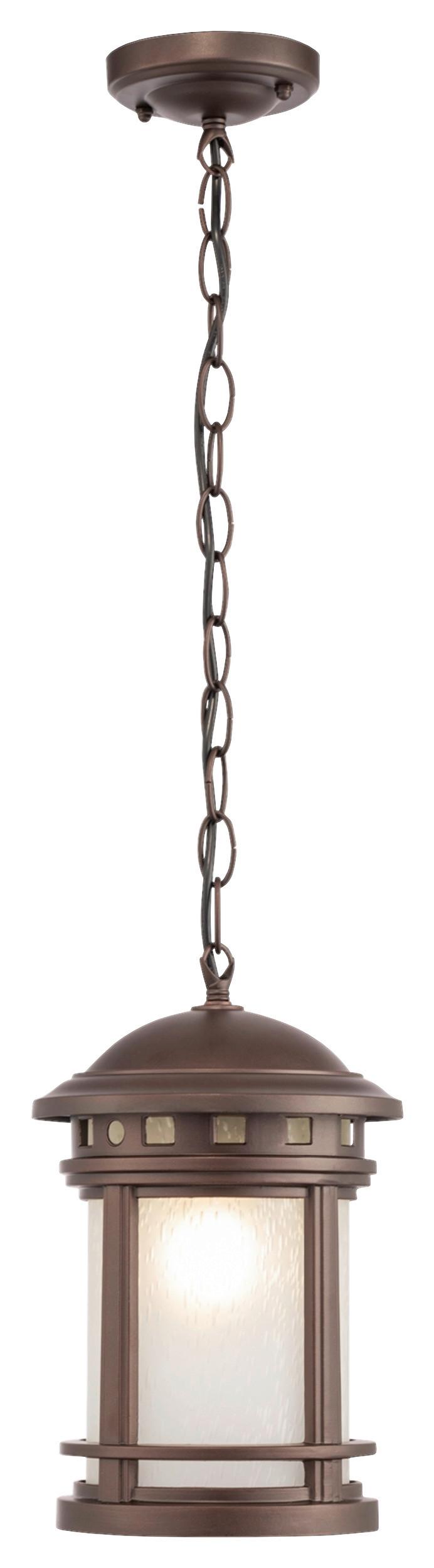 AUßENLEUCHTE SALAMANCA - Braun, Basics, Glas/Metall (17,7/27,5/17,7cm) - MAYTONI