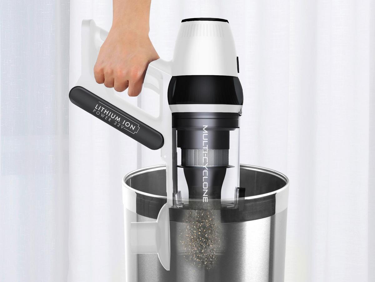Akku-staubsauger Inkl. Wandhalterung 50 W - Weiß, Basics, Kunststoff (69/28.5/17.8cm) - Trisa Electronics