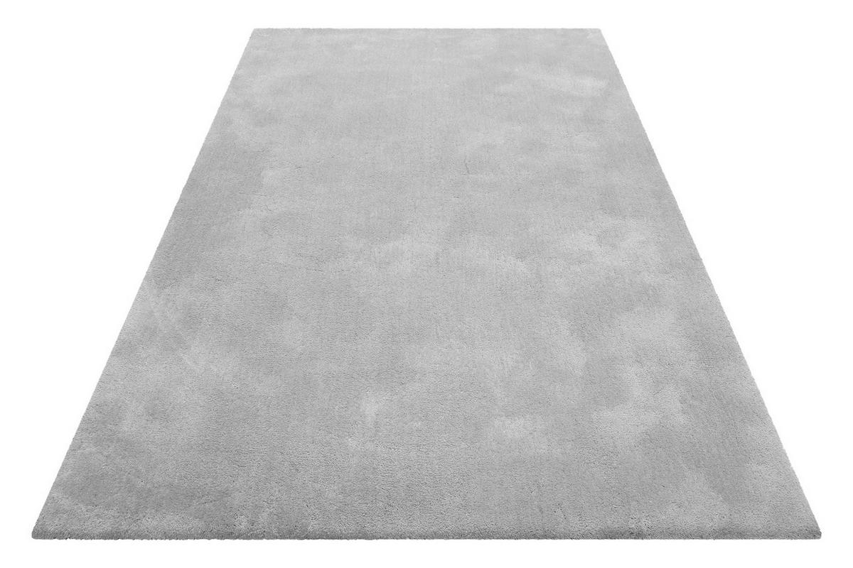 Hochflorteppich Emilia - Grau, Design, Textil (80/150cm) - WECON HOME BASIC