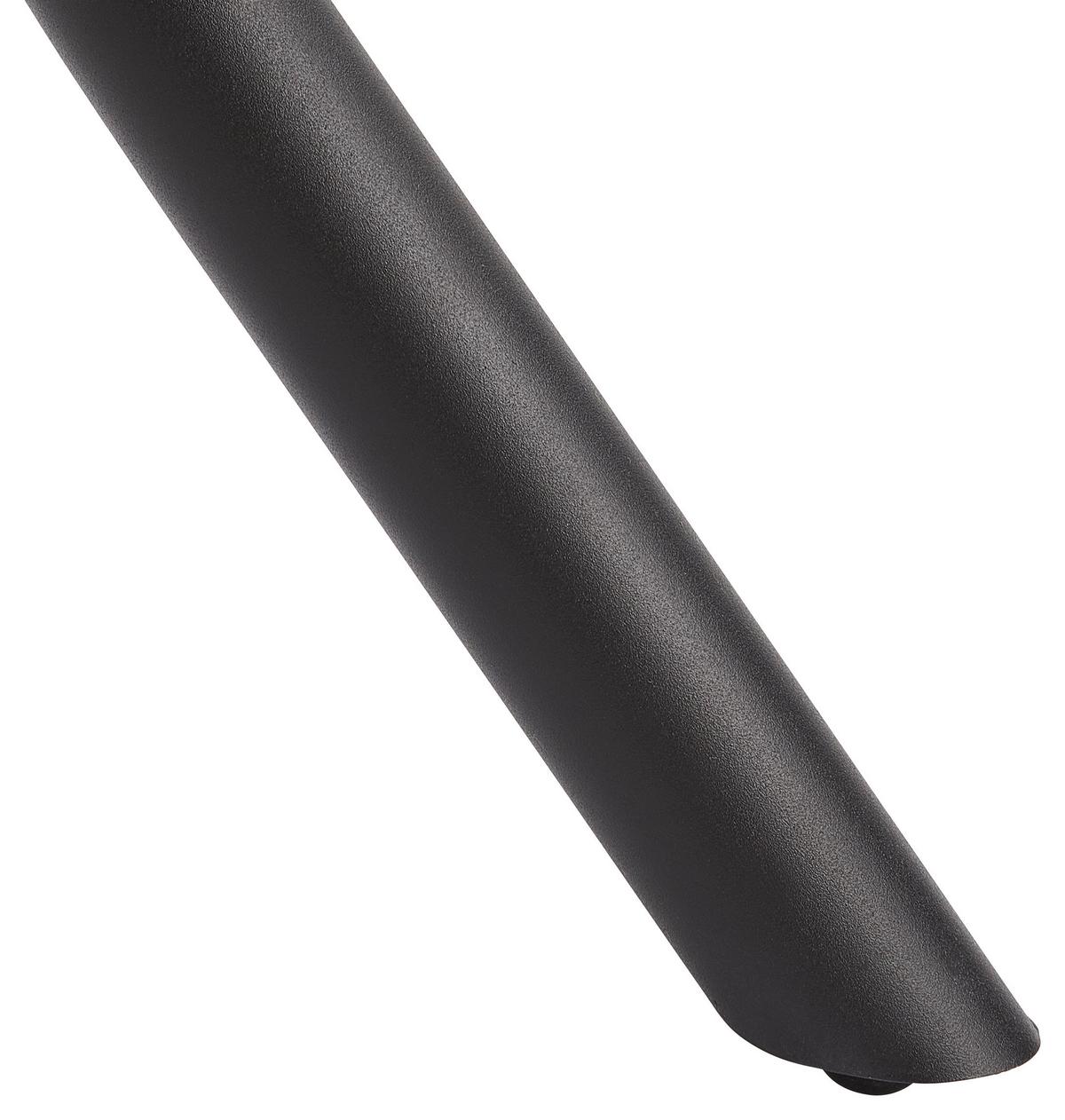 Armlehnstuhl Anna Grau B: 62 Cm - Schwarz/Grau, MODERN, Textil/Metall (62/84/62cm) - Livetastic