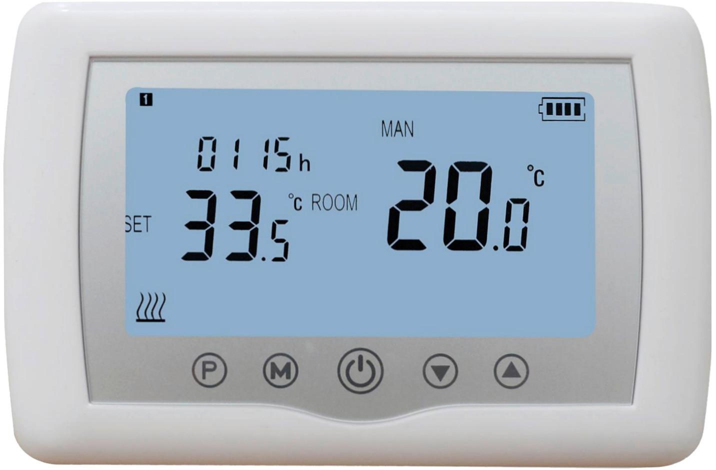 Thermostat 4402990120196 - Weiß, Basics, Kunststoff (13,5/8,8/2,2cm)