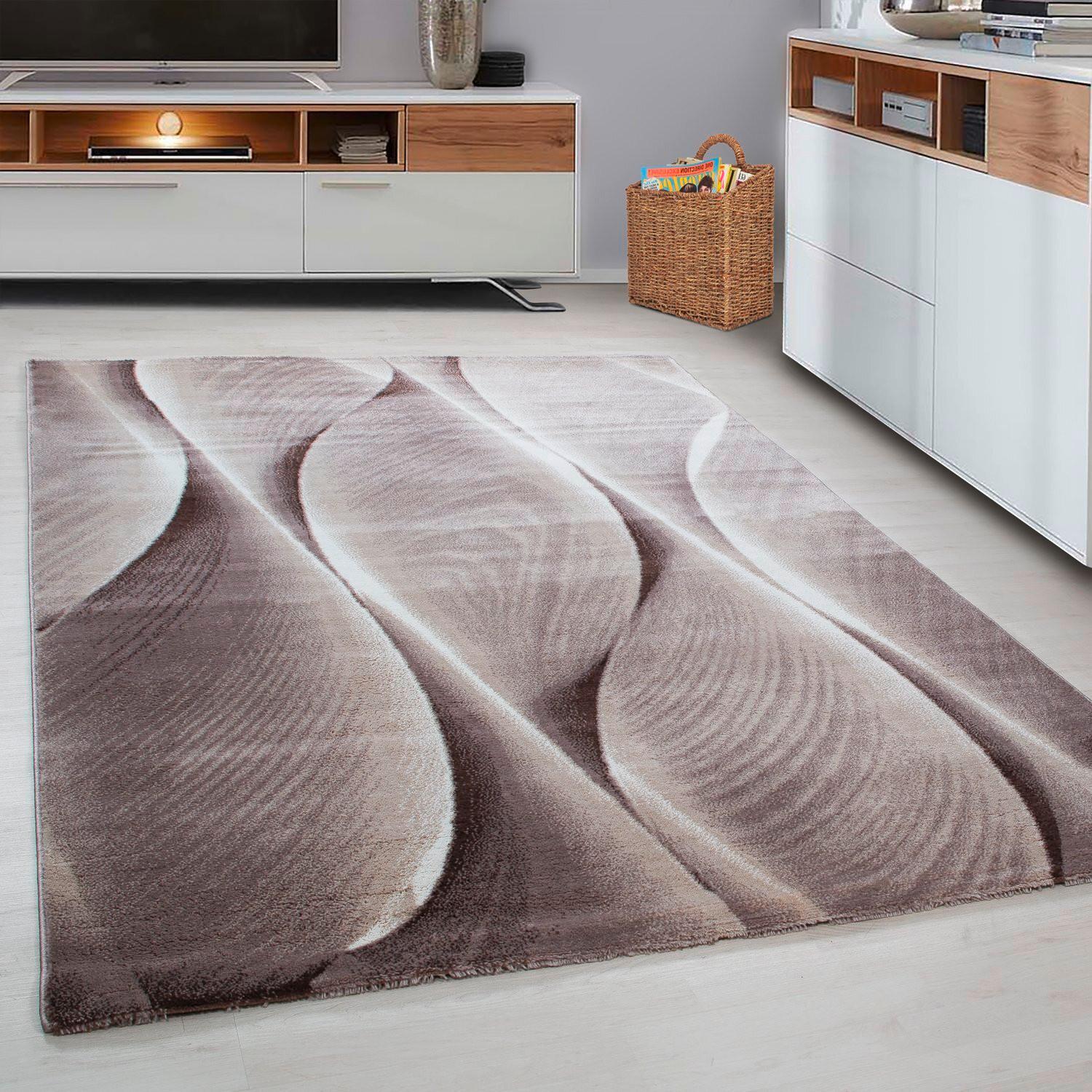 Webteppich Braun Naturfaser Parma 160x230 cm - Braun, KONVENTIONELL, Textil (160/230cm)