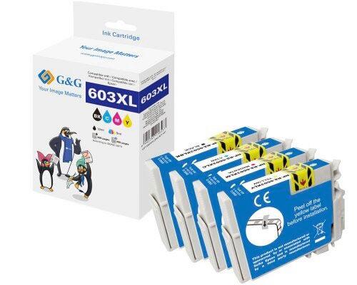 Tintenpatrone 603XL 4-er Set (BK/C/M/Y) - Schwarz, Basics, Kunststoff